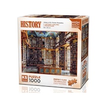 Ks Games 1000 Parça St. Florian Manastır Kütüphanesi Puzzle