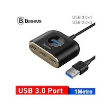 Baseus Square 4 In 1 100 CM USB Hub