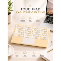 Znv Zenvia Mey İthalat Android Ve İos Uyumlu Bluetooth Klavye Touchpad Slim Kablosuz Wifi Q Klavye Znv2025 Cmn 80142963