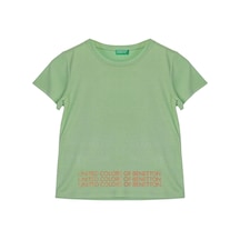 United Colors Of Benetton Kız Çocuk T-shirt Ben.g21286 Mint