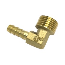 Suntek Pirinç 1/2 Inç Konu 90 Derece Hızlı Bağlantı 20mm-x-8mm