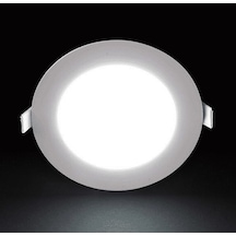 Noas 6w Sıva Altı Slim Led Panel Yuvarlak Yl10-0600, Yl10-0601 Beyaz