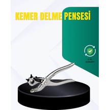 Metal Gövdeli Ayarlanabilir Deri Delme Pensesi 2. 5 5 Mm Delik Açma Aracı