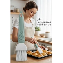 Yumurta Fırçası 18 Cm Mutfak Yağlama Sos Sürme Fırçası Pasta Hamur Fırçası 722285