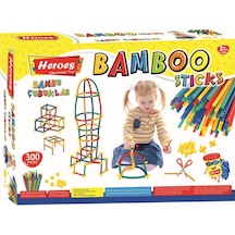 Bambu Çubukları Plastik Çubuk Eğitici Oyuncak