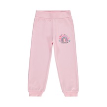 Civil Girls Rainbow Baskılı 2-5 Yaş Eşofman Altı - Pembe