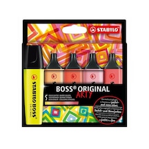 Stabilo Boss Sıcak Renkler 5'li Fosforlu Kalem Seti 70/5-02-1-20