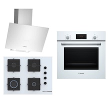 Bosch HBF512BW1T - POP7C2P30O - DWK64PJ20T Ankastre Set