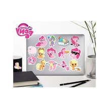 Defter, Suluk Ve Telefon İçin My Little Pony Temalı Sticker Seti Abanoz