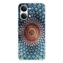 Poco X8 Pro Max Uyumlu İran Dokuması Baskılı Silikon Kılıf Renkli