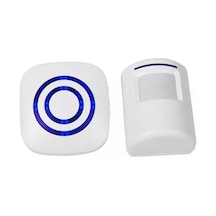 Ayrex Kablosuz Ev Güvenlik Alarmı, Giriş Alarmı, Ziyaretçi Kapı Zili, 1 Plug-in Alıcı Ve 1 Pır Hareket Sensörü