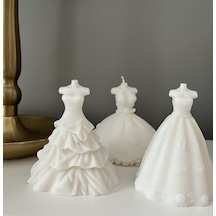 Gelinlik Elbise Mum Set