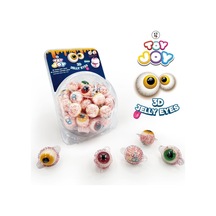 3d Jelly 18gr Göz Küre Kavanoz X 64adet Yumuşak Şeker - Türkiyede Ilk Gerçek Göz Şeker