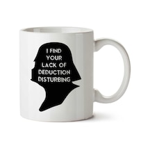 Star Wars Sherlock Vader Silhouette I Find Your Lack İki Tarafı Baskılı Kupa Bardak Çok Renkli