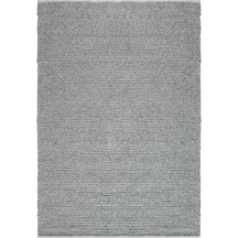 Eko Halı Jade Basketweave Gri Naturel Doğal Yün Kazak Örgü Desenli El Dokuma Örgü Halı Gri