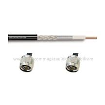 N erkek - N erkek 50 METRE LMR240/RWC240 Koaksiyel Kablo 50Ω