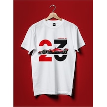 Flood Of Style Scf 2023 Takım Beyaz T-shirt Kırmızı