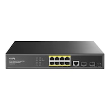 Cudy Gs2008ps2 8 Port 10/100/1000 Yönetilebilir L2 2 Sfp 1gb Rack Mount 8 Port Poe+ 120w Switc