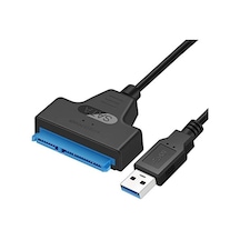 4469 Usb 3.0 2.5 İnç Usb Sata Çevirici Dönüştürücü Hdd Hard Disk Kablosu Standart