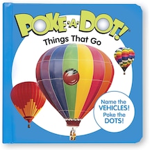 Melissa And Doug Poke-A-Dot Interaktif Kitap - Things That Go