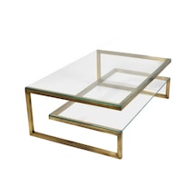 Gonca Gold Metal Orta Sehpa
