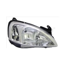 Opel Corsa 2005-2009 Ön Far Elektrikli Sağ Oem No: 93185147