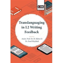 Translanguaging in L2 Writing Feedback- Eğitim Yayınevi