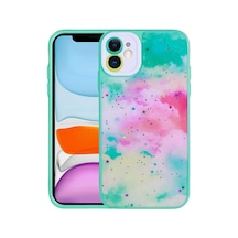 Zore İphone 11 Uyumlu Kamera Korumalı Sert Desenli Ogaa Pami Kılıf-no5
