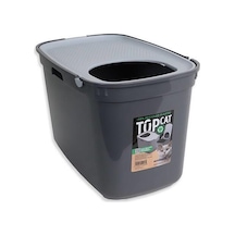 Moderna Top Cat Kedi Tuvaleti Gri/koyu Gri 59 Cm