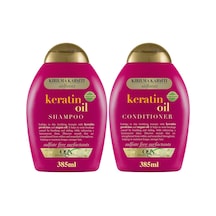 Keratin Oil Kırılma Karşıtı Sülfatsız 385 Ml Şampuan + 385 Ml Saç Kremi 2'li Set Diğer