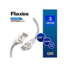 Flaxes Fnk-703g Cat7 Patch Kablo 3 Metre Gri