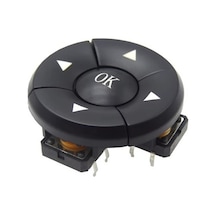 Devremarkt 4 Yön Ok 12x12mm Buton 1 Set Navigasyon 5 Buton 5 Başlık 4 Yön Tamam Anahtar Tuş Takımı Kumanda