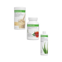 Herbalife Shake 1 Adet Vanilyalı 1 Adet Klasik Çay 100gr Ve 1 Adet Herbal Aloe Içecek