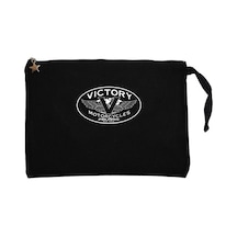 Victory Motorcycles Polaris Logo Siyah Clutch / El Çantası Siyah