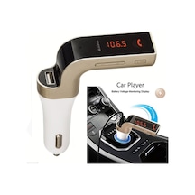 Araç Kiti Fm Transmitter Usb Girişli Bluetooth 4.1 Carg7 Gold