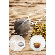 Paslanmaz Metal Çay Süzgeci / Maşalı / Frencpress / Bitki Süzgeci / Yeşil Çay Paslanmaz Çelik Diğer
