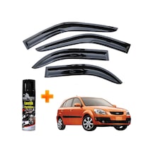 Kia Rio Mügen Cam Rüzgarlığı Hb 2005-2011 Arası 4 Lü Takım +500ml Lastik Parlatıcı
