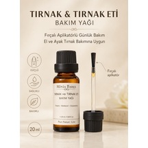 Minia Bahçe Tırnak Ve Tırnak Eti Bakım Yağı 20 Ml Fırçalı Aplikatörle Yoğun Bakım