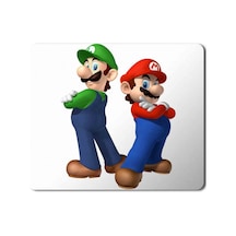 Mario Bros Luigi Superstar Baskılı Mousepad Mouse Pad