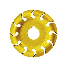 Lemestar Ahşap Oyma Açılı Taşlama Diski 3.54'' 12 Dişli Parlatma Şekillendirme Tekerleği ,altın