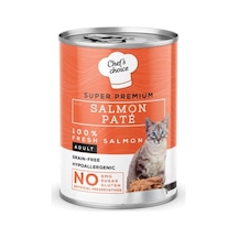 Yetişkin Kediler İçin, Tahılsız, Hipoalerjenik, Somon Balıklı Ezme, 400 G X 12 Adet 100 G