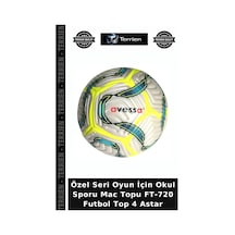 Özel Seri Oyun İçin Okul Sporu Mac Topu Ft-720 Futbol Top 4 Astar Çok Renkli