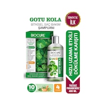 Biocure Gotu Kola Saç Dökülme Karşıtı ve Hızlı Uzama Etkili Bitkisel Bakım Şampuanı 400 ML