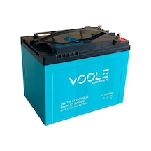 Voole 12v 100 Ah Elektrikli Bisiklet Aküsü Deep Cycle Gel Battery Carbon-x 224 150 178 16.7 Kg