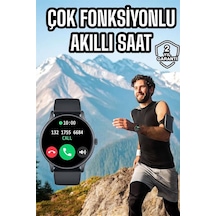Akıllı Saat Çok Fonksiyonlu Sesli Görüşme Nfc Uyumlu Amoled Ekran Kordon Seçenekleri: Silikon, Deri, Metal