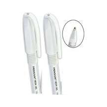 Beyaz Tükenmez Kalem Jel 1.0 MM 2 Adet Beyaz