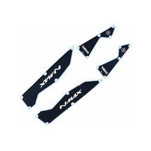 Yamaha Nmax 2015 - 2020 Uyumlu Beyaz Krom Ayak Basamak Çok Renkli