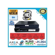 32 Kanal 1080P Full Hd Ip Nvr Güvenlik Kayıtcihazı