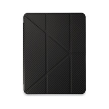 Çanta, Kılıf, Askı Apple  İpad Uyumlu Pro 11 2024 Kılıf Color Karbon Tablet Kılıfı - Siyah Diğer