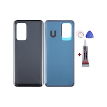 Xiaomi Poco F5 Pro Siyah Arka Kapak Batarya Kapağı Pil Kapağı Yapışkan Ve Sökme Aparatıyla Beraber Full Set Siyah